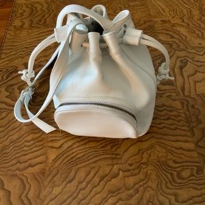 Sereta Leather Bucket Purse